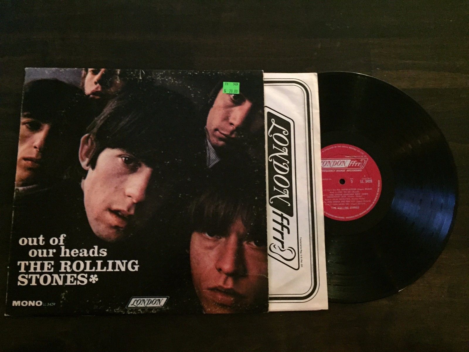 popsike.com - The Rolling Stones LP Out Of Our Heads LONDON mono FFRR ...