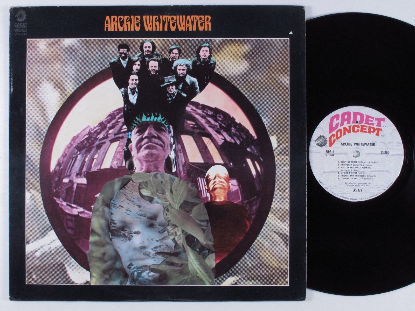 popsike.com - ARCHIE WHITEWATER Self Titled CADET/CONCEPT LP VG+