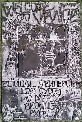 popsike.com - SUICIDAL TENDENCIES WELCOME TO VENICE poster - Los Cycos, No  Mercy, Beowulf & E - auction details