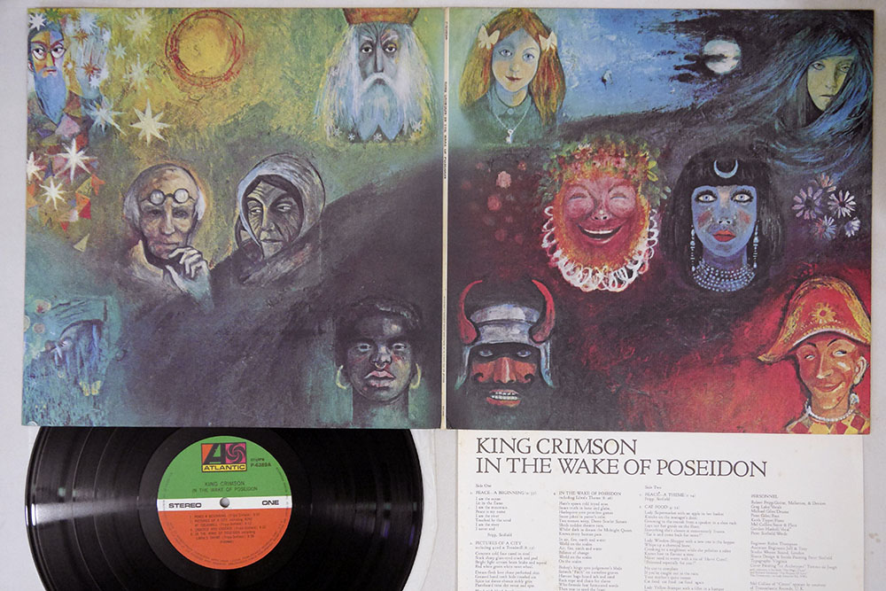 popsike.com - KING CRIMSON IN THE WAKE OF POSEIDON ATLANTIC P