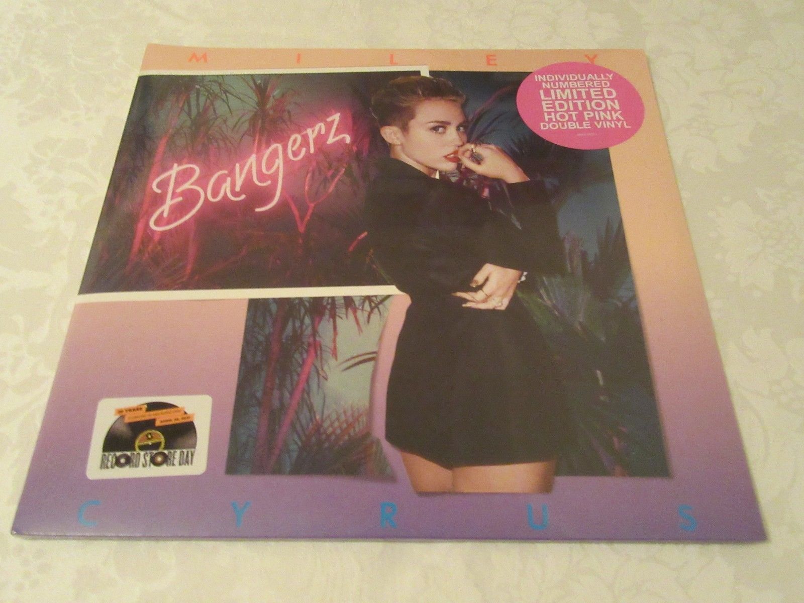 popsike.com - Record Store Day 2017 Miley Cyrus Bangerz Hot Pink