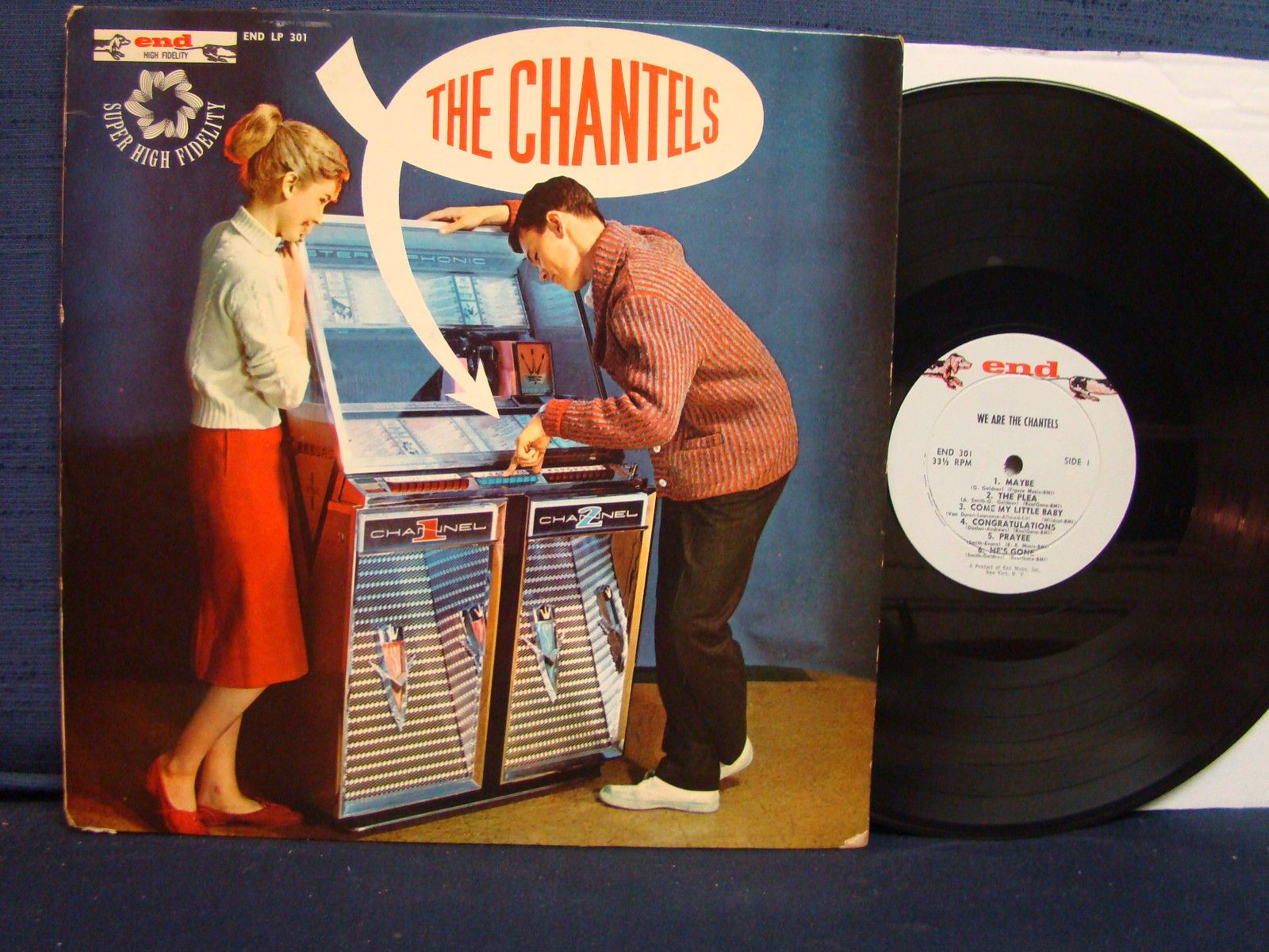 popsike.com - THE CHANTELS - We Are The Chantels - Maybe - 1959