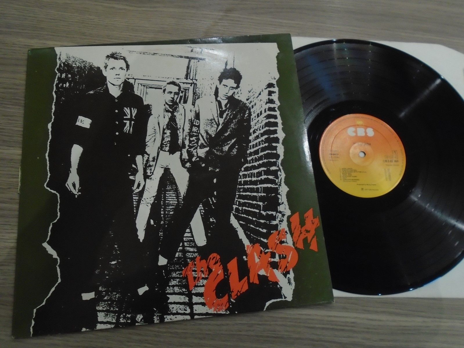 The Clash Same Lp 1st Cbs 82000 Pressing 1977 Ex Sex Pistols Stranglers Damned 0103