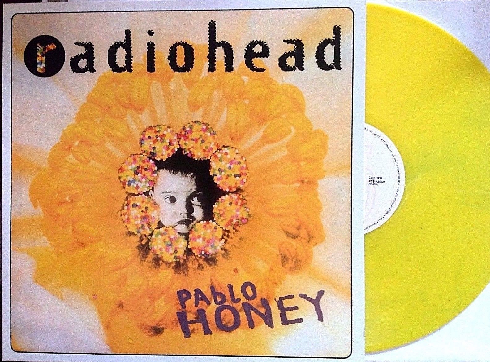 popsike.com - Radiohead ?- Pablo Honey - Yellow Marble Vinyl LP