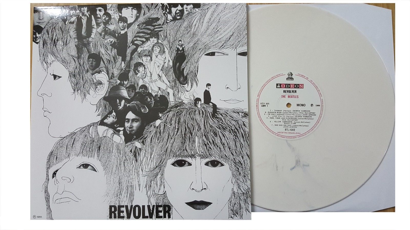 popsike.com - The Beatles Revolver SEALED White Color Vinyl LP Brazil Mono  Odeon Reissue Rare - auction details