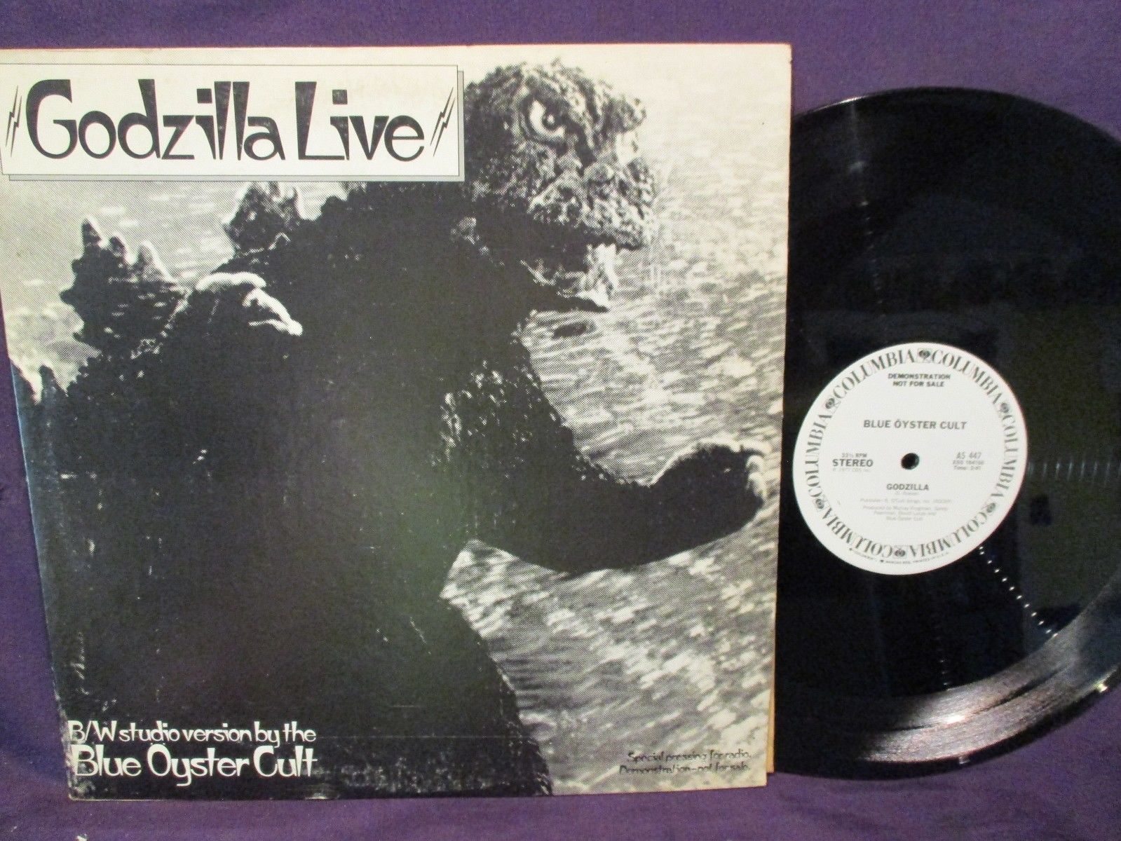 popsike.com - Blue Oyster Cult 'Godzilla Live' PROMO 12