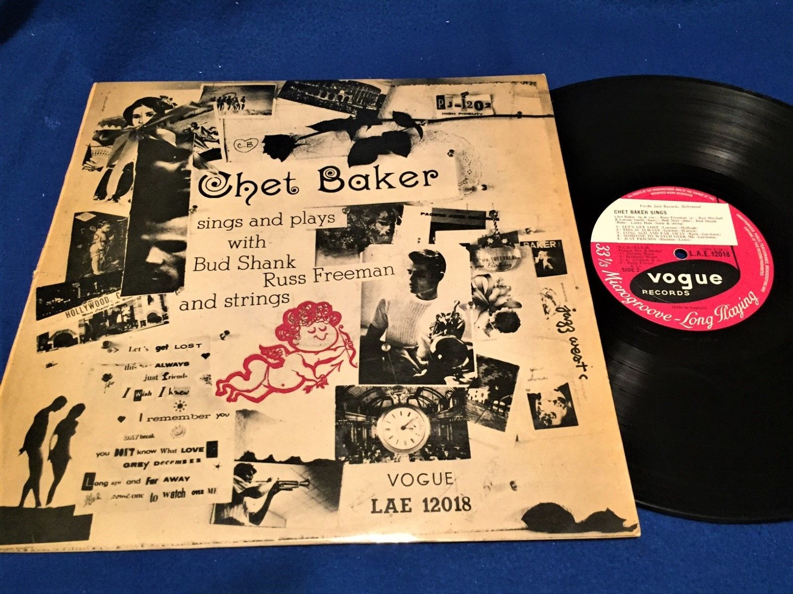 popsike.com - CHET BAKER Sings And Plays LAE 12018 GORGEOUS