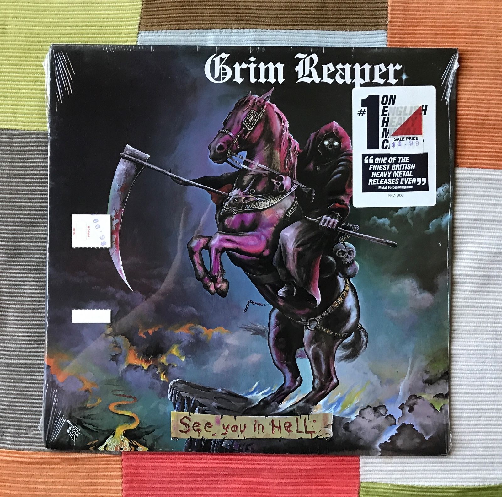 Rock you to hell, Grim Reaper LP