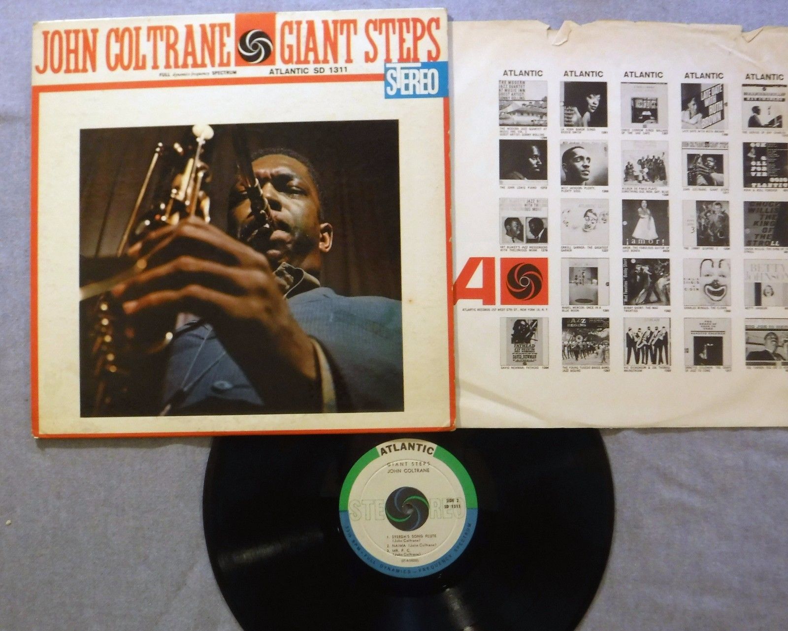 popsike.com - John Coltrane Giant Steps LP Atlantic SD 1311 STEREO