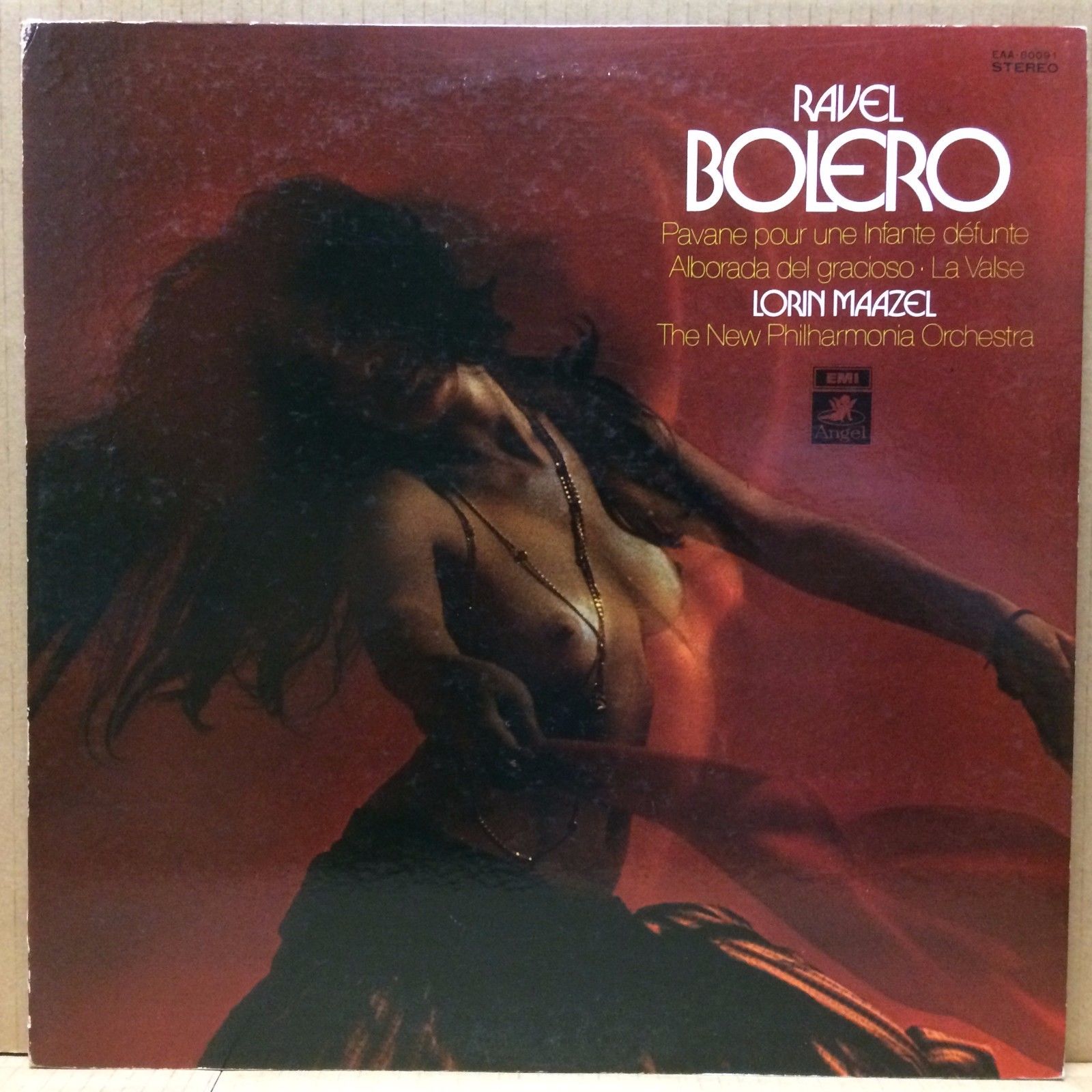 popsike.com - RAVEL BOLERO LORIN MAAZEL LP JAPAN SEXY NUDE COVER CHEESECAKE  - auction details