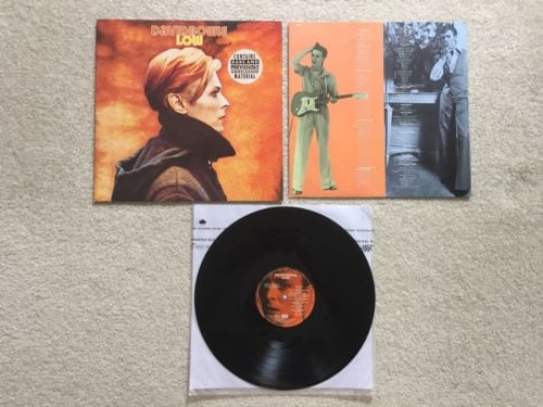 popsike.com - David Bowie Low 1991 EMI Vinyl RARE BONUS TRACKS Ryko Rykodisc  Heroes Brian Eno - auction details