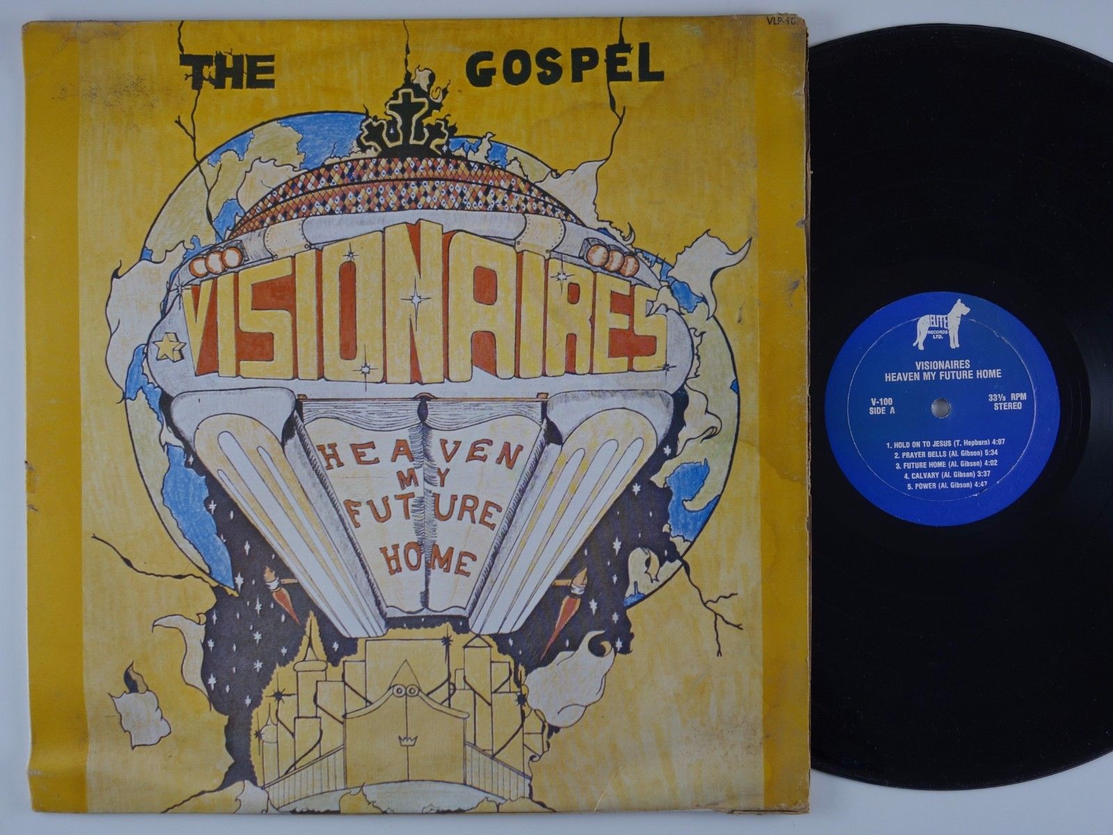 popsike.com - GOSPEL VISIONAIRES Heaven My Future Home RARE modern