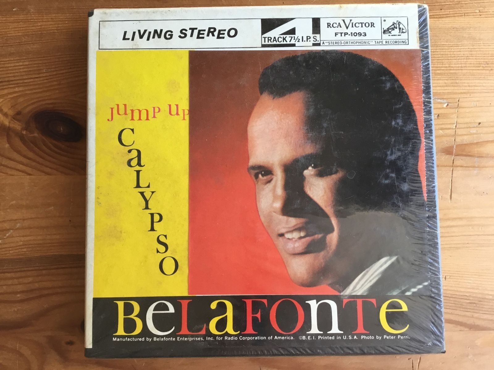  Harry Belafonte JUMP UP CALYPSO 4 Track Stereo Tape