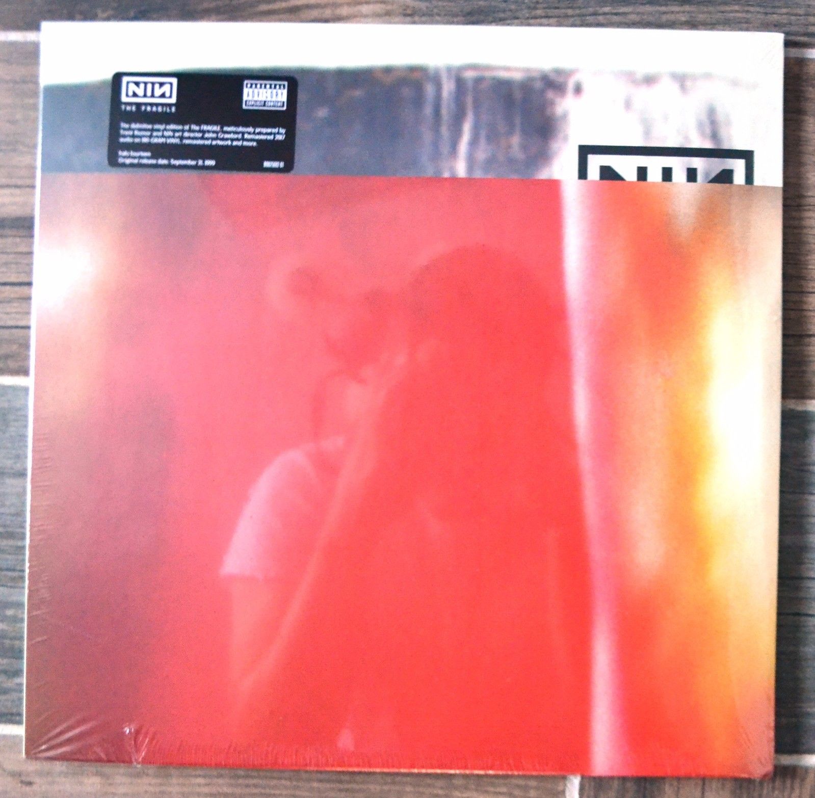 最新海外 NINE INCH NAILS / The Fragile LP3枚組激レア盤 本・音楽