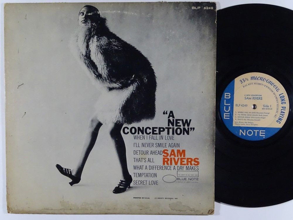 popsike.com - SAM RIVERS A New Conception LP on Blue Note liberty