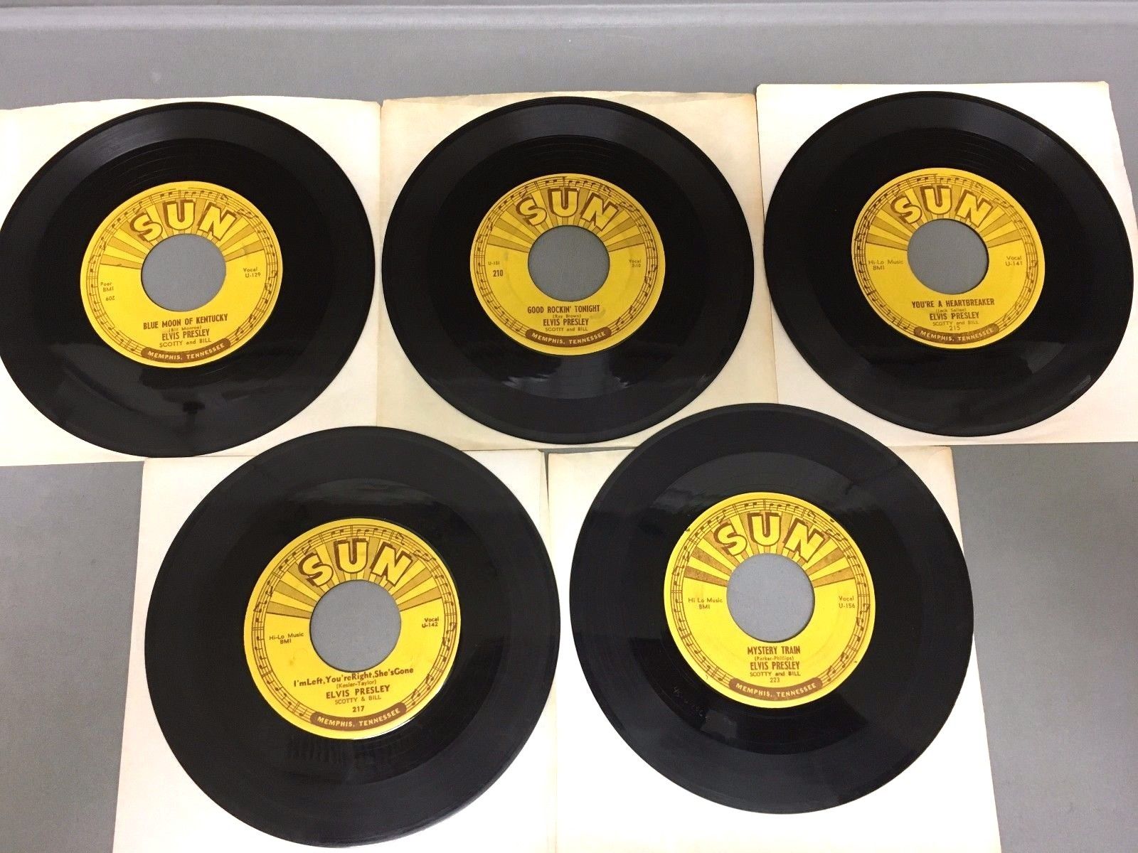 popsike.com - Elvis Presley Sun Records 45 RPM - auction details