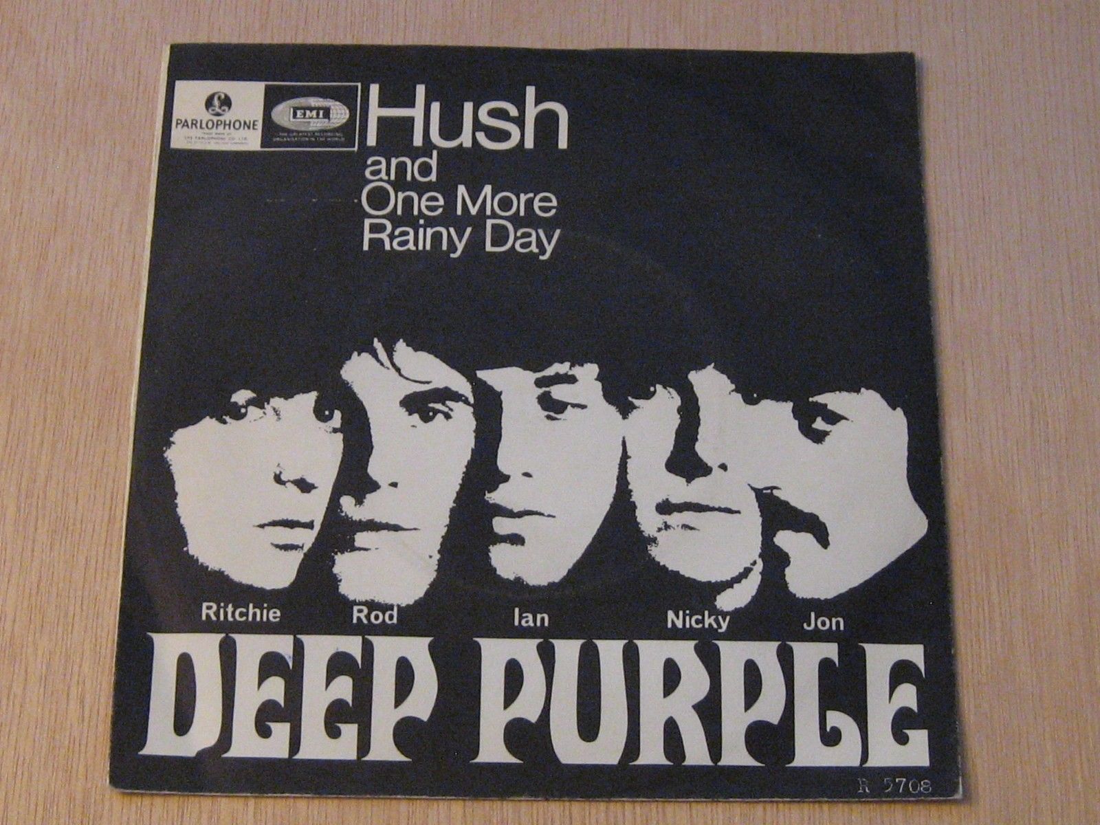 popsike.com - DEEP PURPLE hush 1968 PARLOPHONE R5708 NORWAY 7