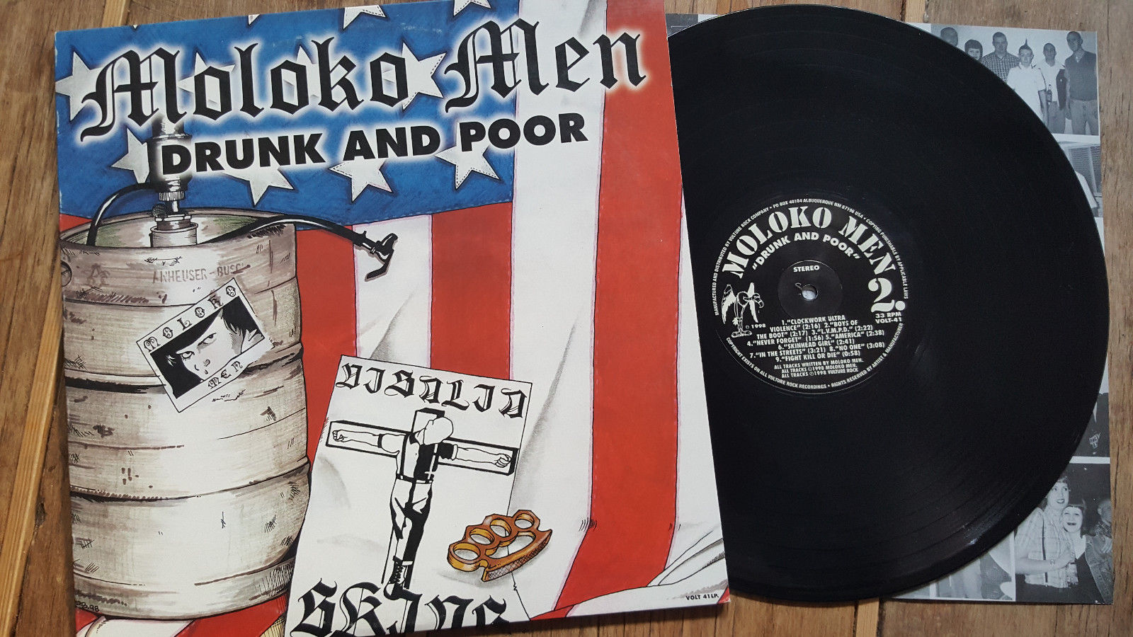 popsike.com - MOLOKO MEN Drunk and poor LP Vinyl mit Insert