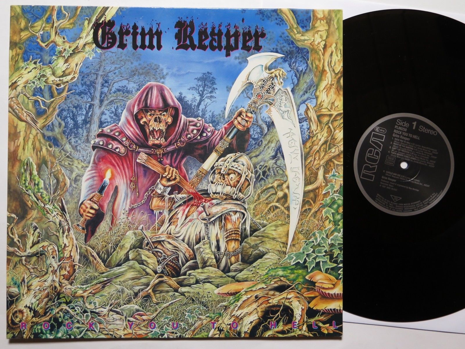 Rock you to hell, Grim Reaper LP