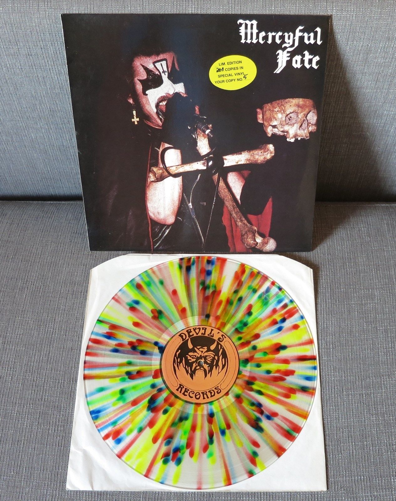 popsike.com - MERCYFUL FATE - BLACK MESSAGE (MULTICOLOR VINYL