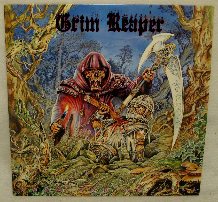 Rock you to hell, Grim Reaper LP