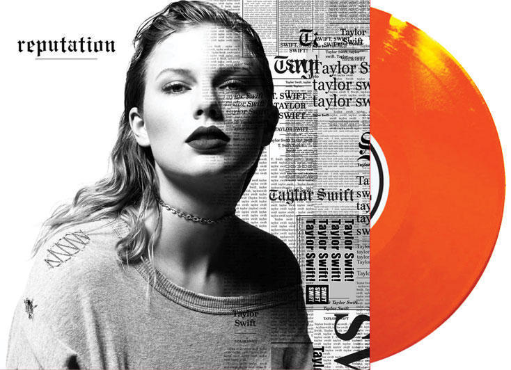popsike.com - Taylor Swift: Reputation Orange Vinyl LP/3000 