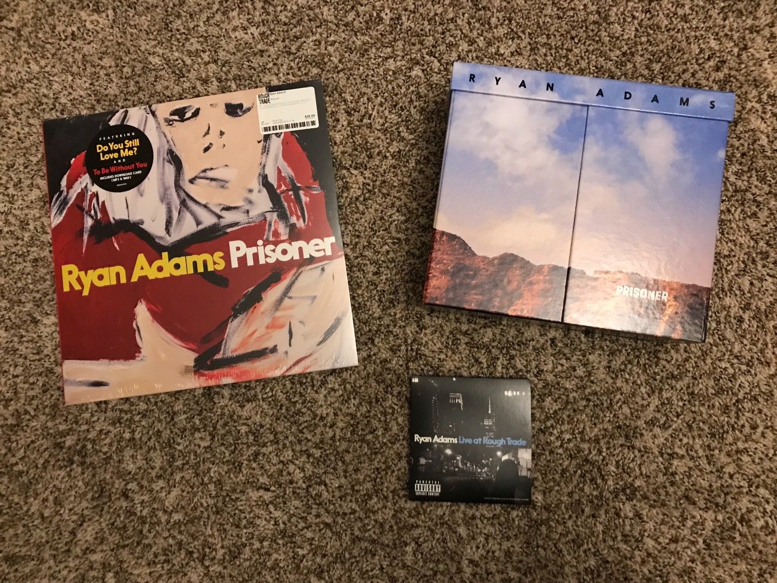 popsike.com - Ryan Adams - Prisoner box set & New Prisoner vinyl ...