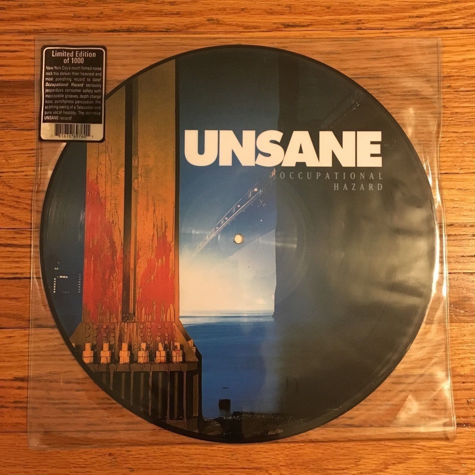 popsike.com - UNSANE Occupational Hazard LP picture disc neurosis