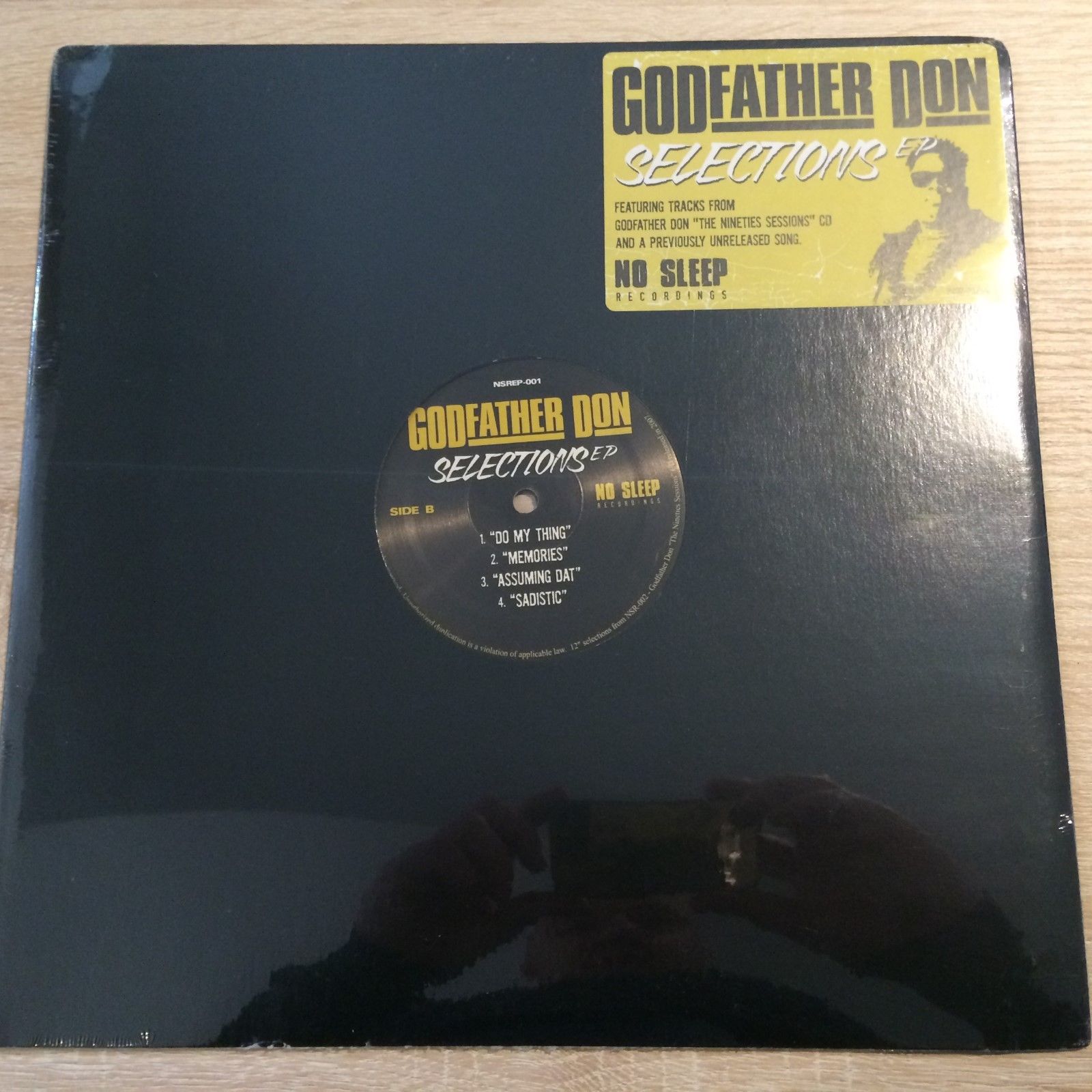 popsike.com - Godfather Don - Selections EP LTD VINYL CENOBITES