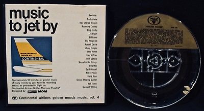  CONTINENTAL AIRLINES: Music To Jet By Vol.4-Reel To Reel  Tape-90 Minutes Of Jazz - auction details