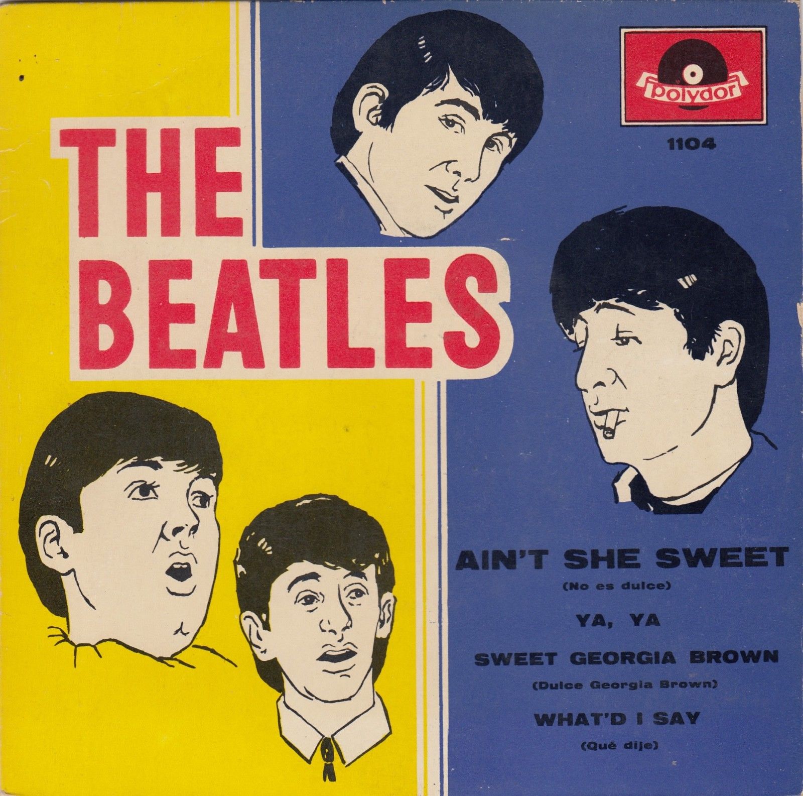 ７インチ☆BEATLES☆Ain't She Sweet UK Polydor | chidori.co