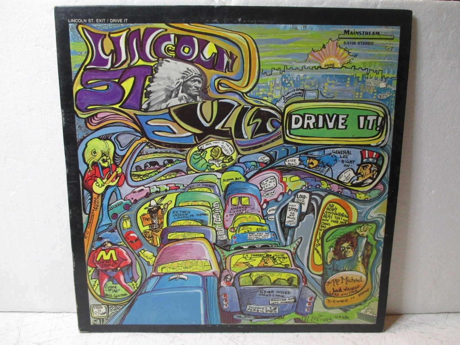 popsike.com - LINCOLN STREET EXIT Drive It LP WHITE LABEL PROMO