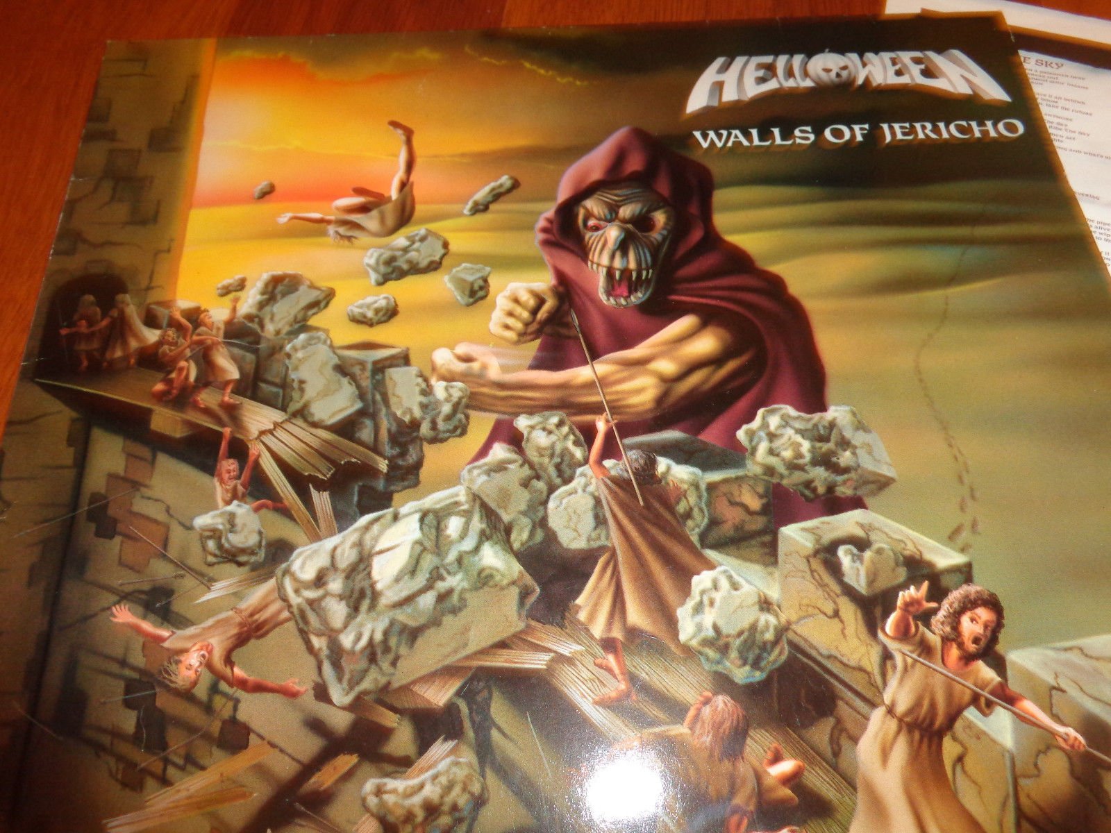 popsike.com - Helloween ?– Walls Of Jericho...org,1985.in very