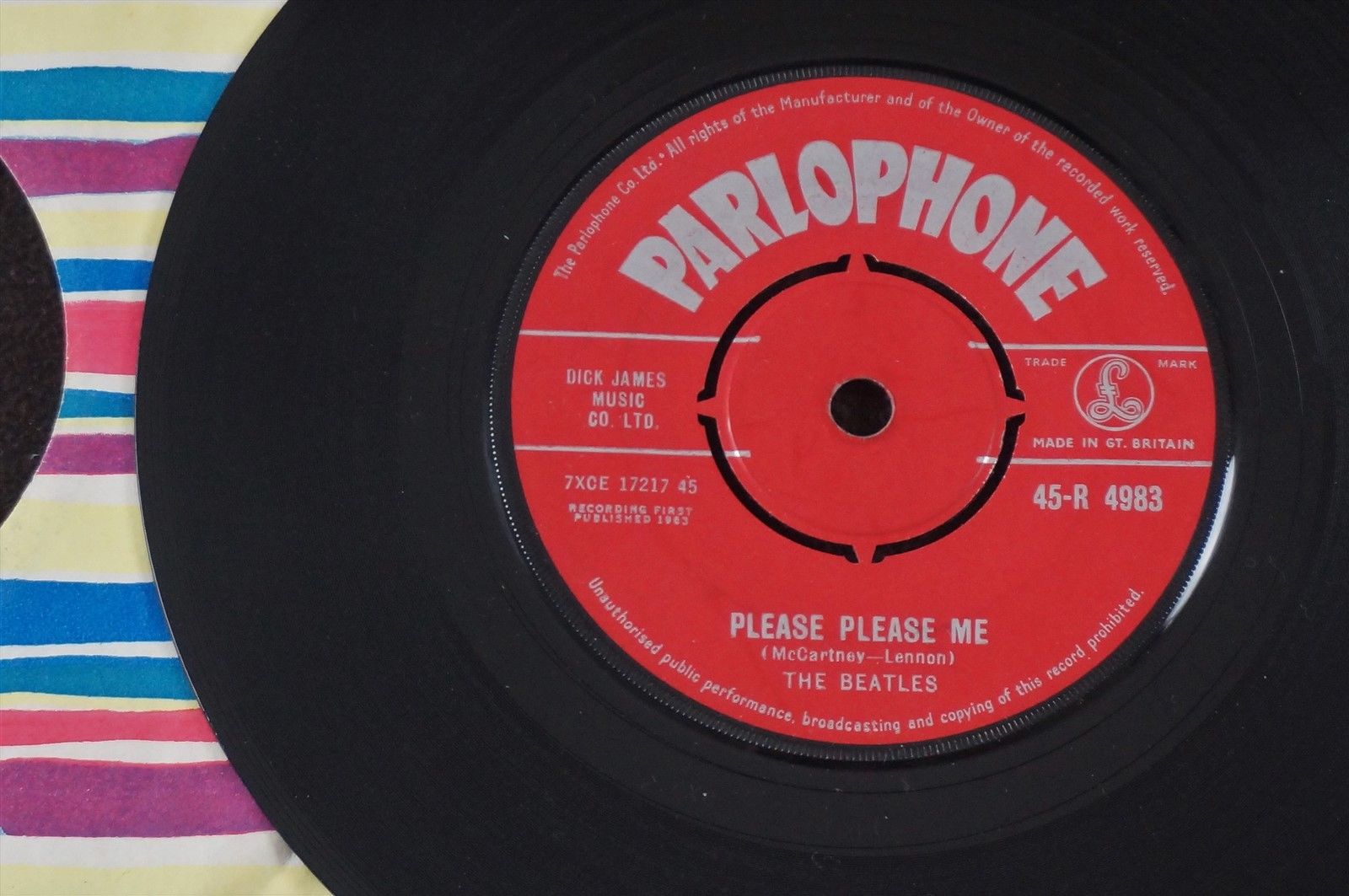 popsike.com - Beatles - Please Please Me (Red Parlophone 45-R 4983