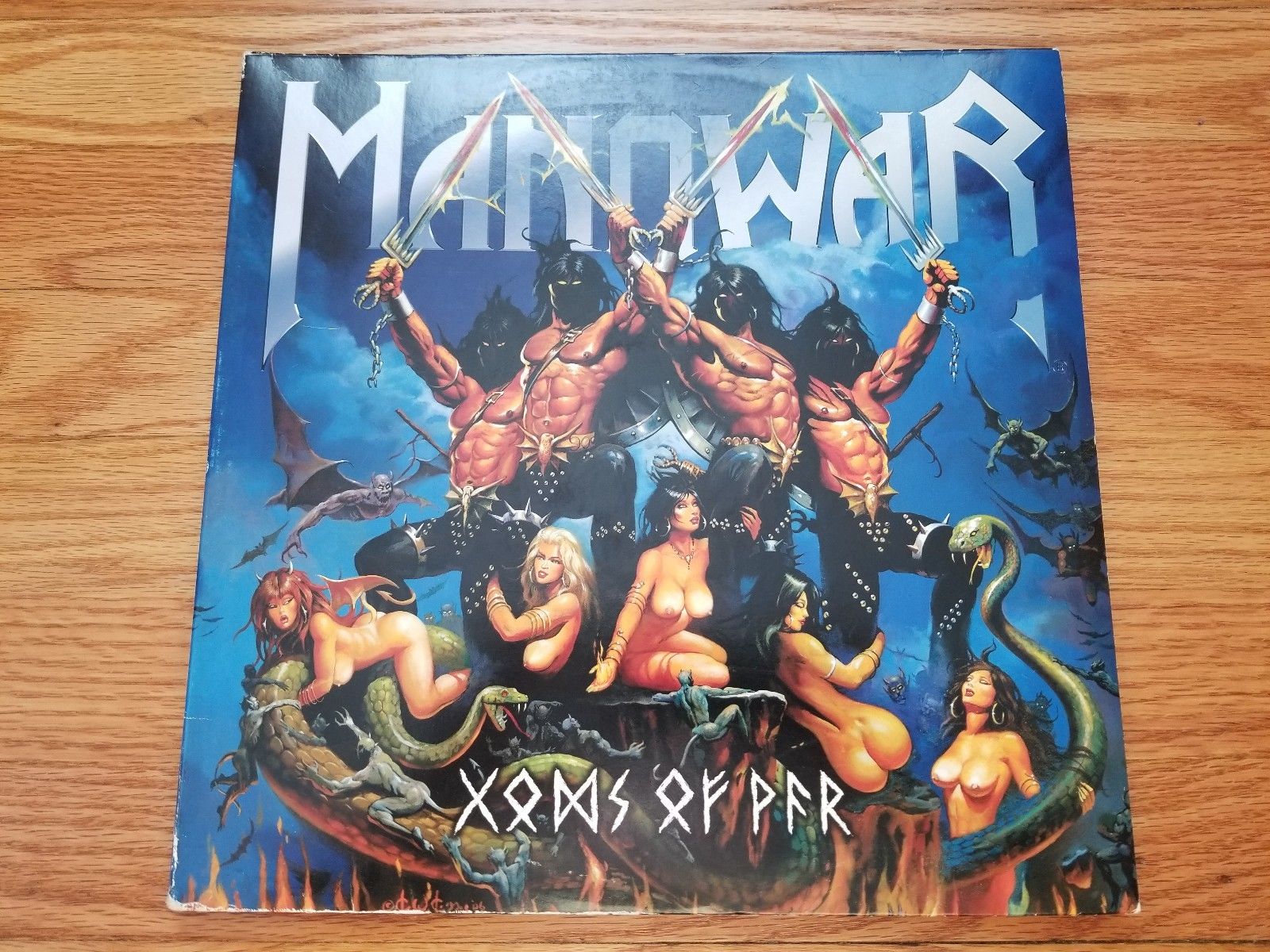 Manowar gods. Manowar обложки. Группа Manowar обложки.