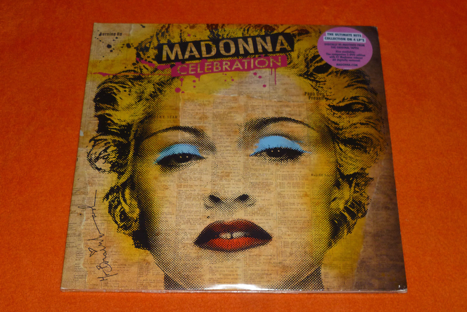 Madonna - Celebration (4-LP Vinyl Record) *RARE HTF OOP* Greatest Hits