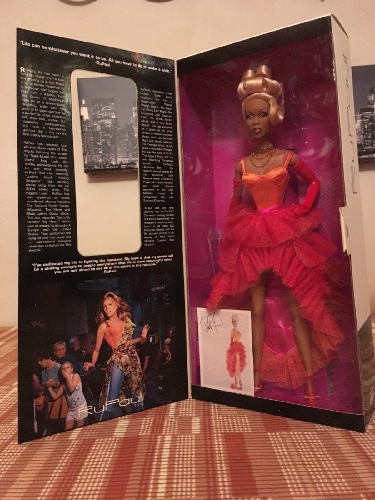 popsike.com - The RuPaul Doll 1:6 Scale Celebrity Limited Edition 