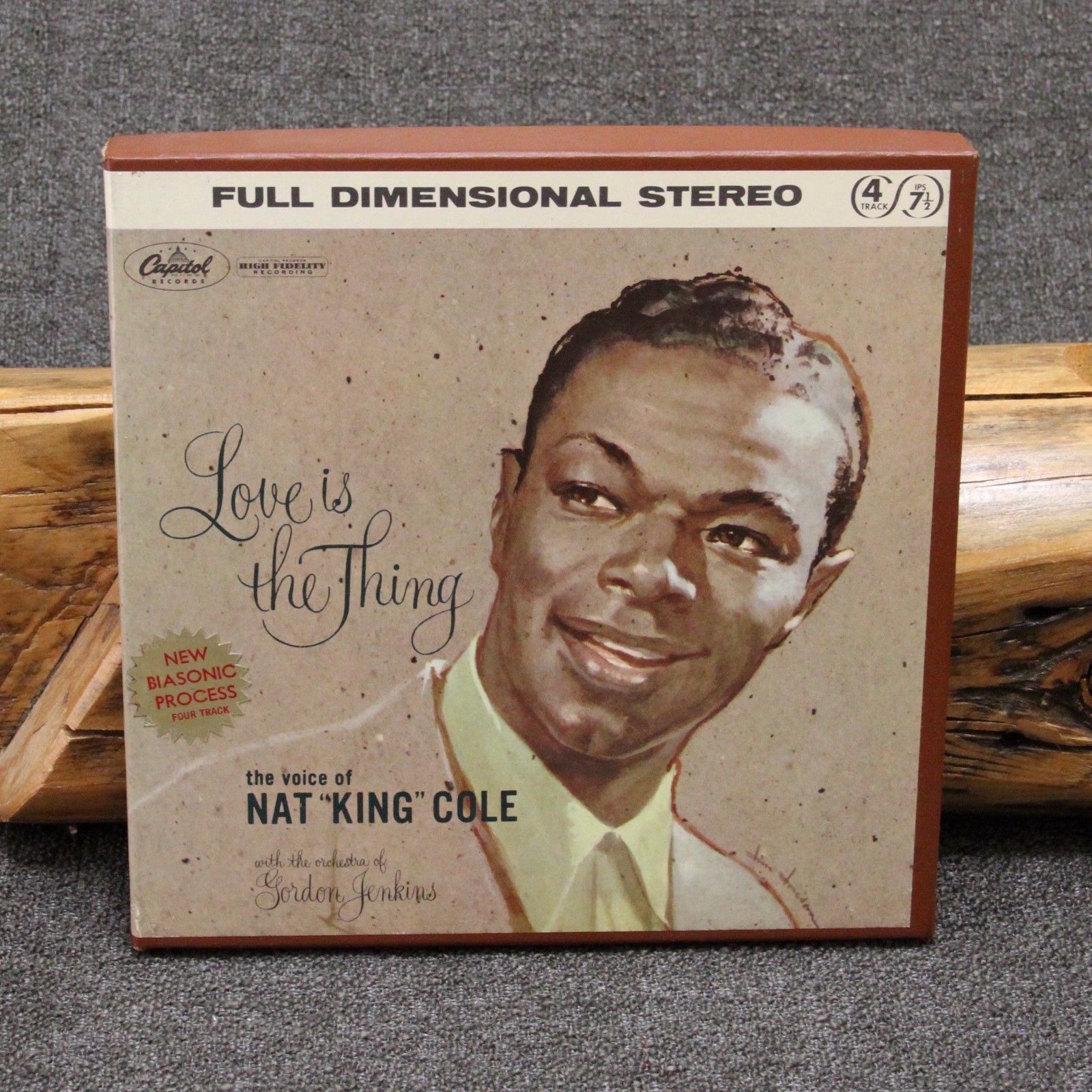  Nat King Cole Love Is The Thing Reel to Reel Tape 7-1/2 ips  Play Tested MINT - auction details