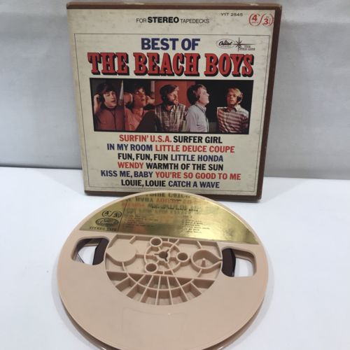  BEACH BOYS Best Of The Beach Boys Vol.1 Reel To Reel Tape 3  3/4 IPS - 4 Track - auction details