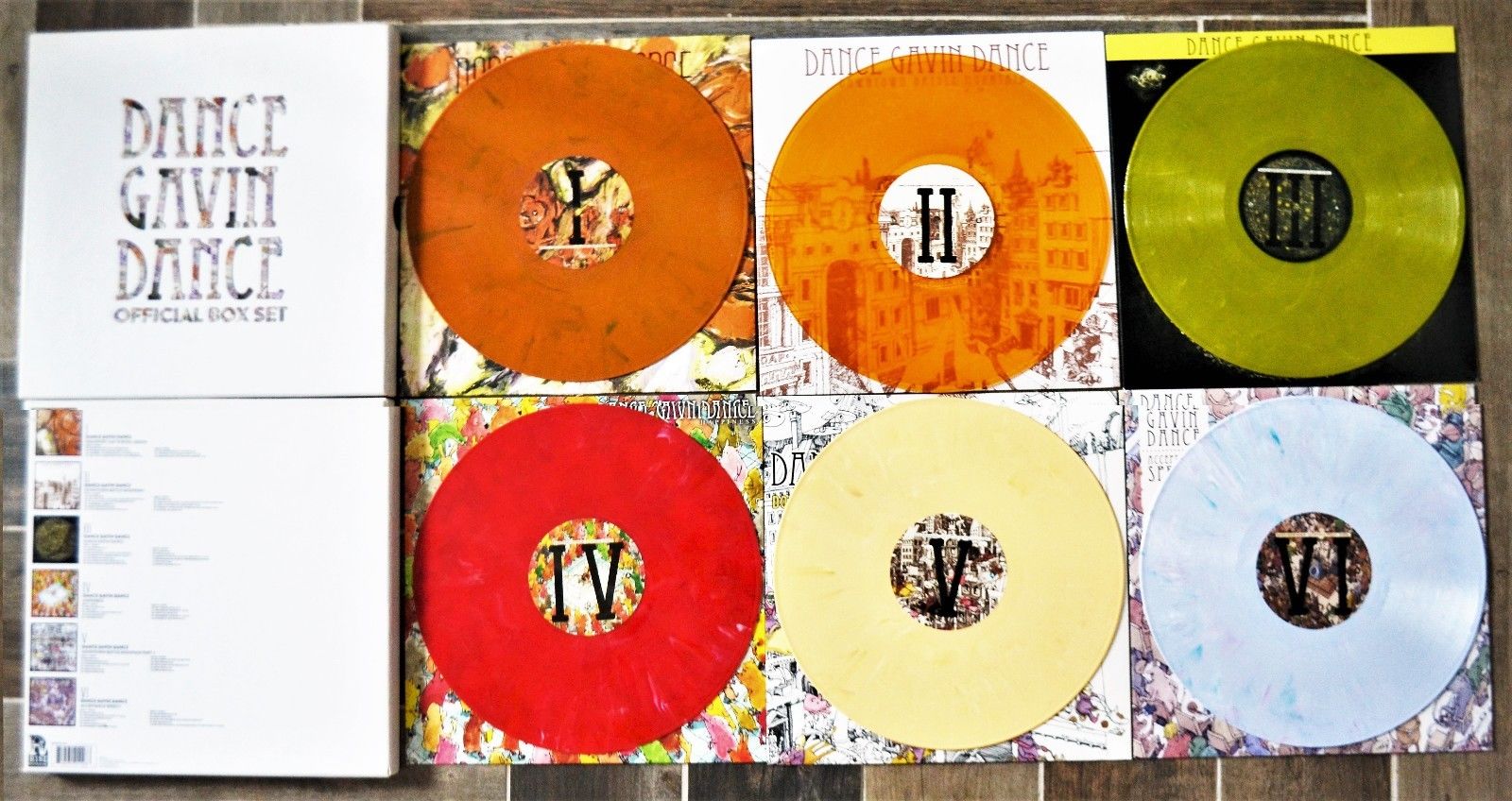 popsike.com - Dance Gavin Dance Official Boxset Vinyl 6 LP Box Set