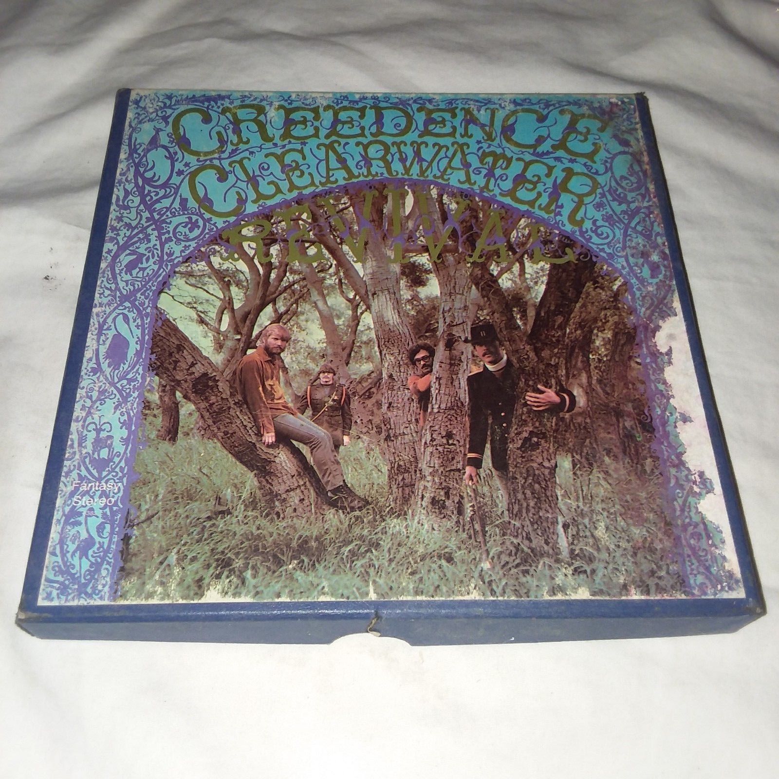  Creedence Clearwater Revival self titled Fantasy Reel To Reel  tape 3 3/4 IPS VG+ - auction details