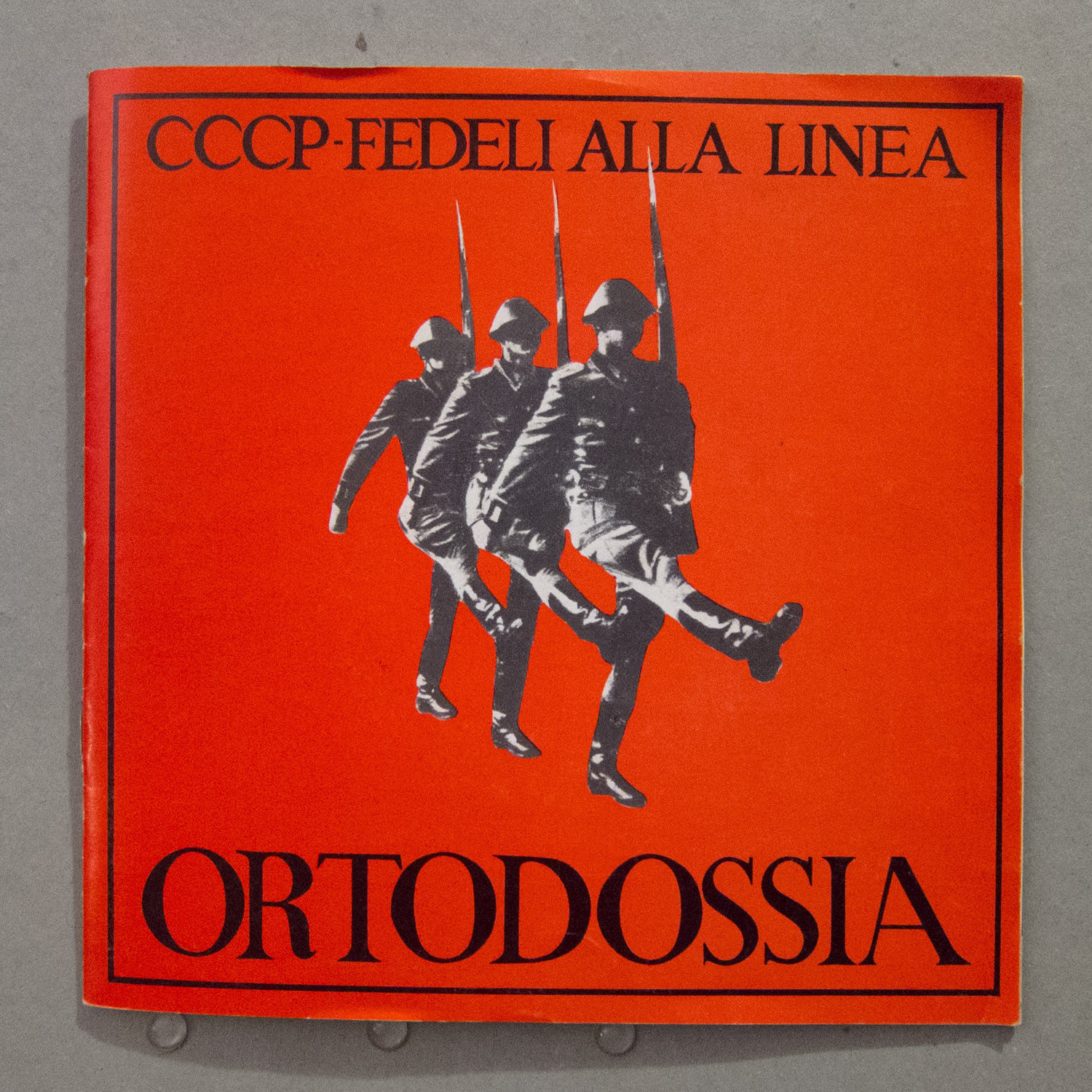  CCCP ORTODOSSIA 7 VINILE ROSSO ATTACK PUNK 1984