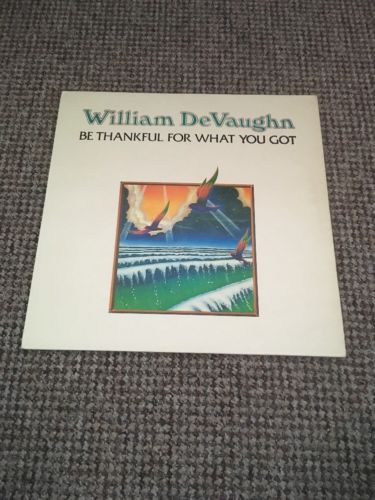 popsike.com - William DeVaughn - Be Thankful For What You Got LP