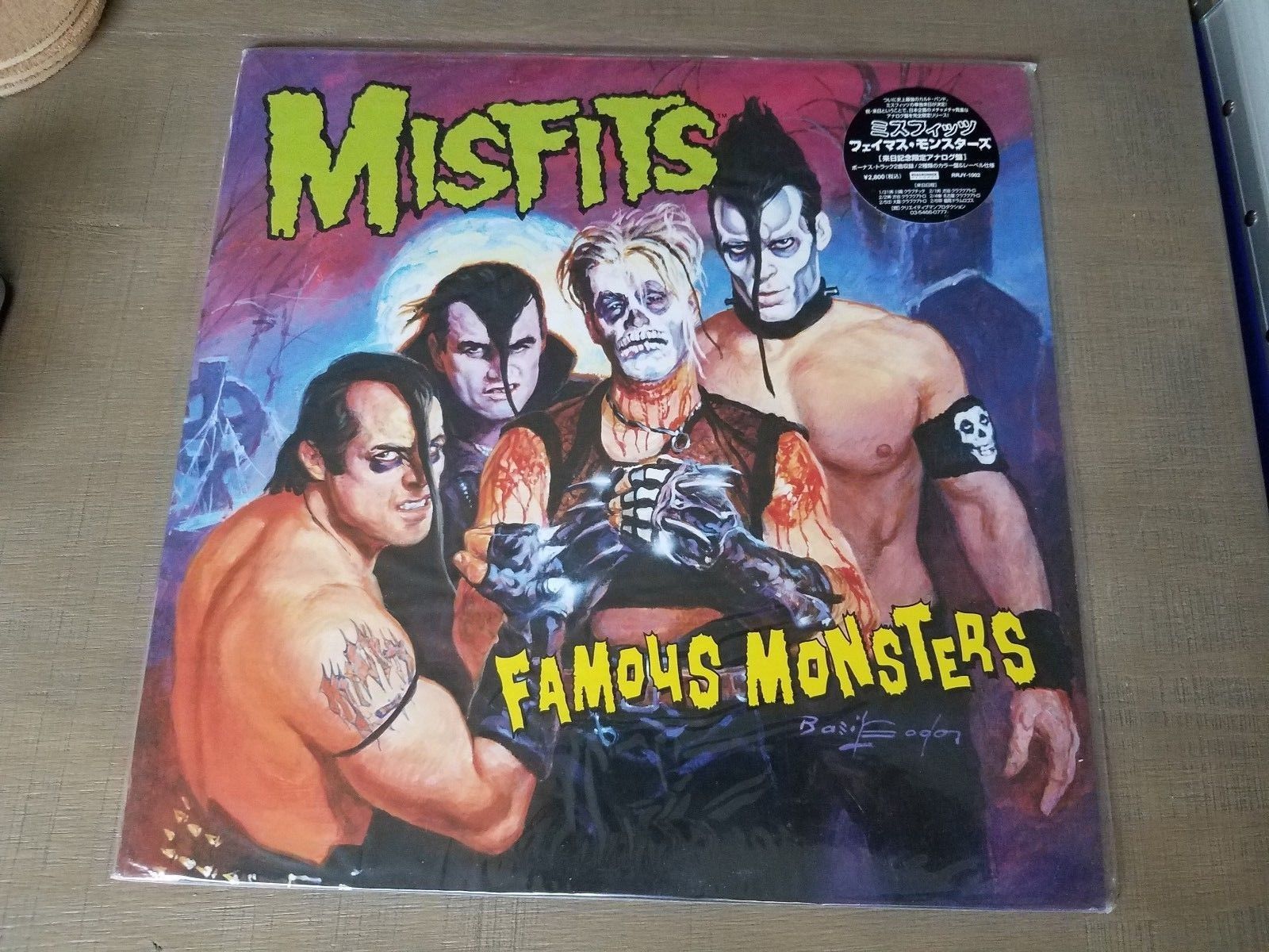 popsike.com - Misfits Famous Monsters Yellow Translucent record