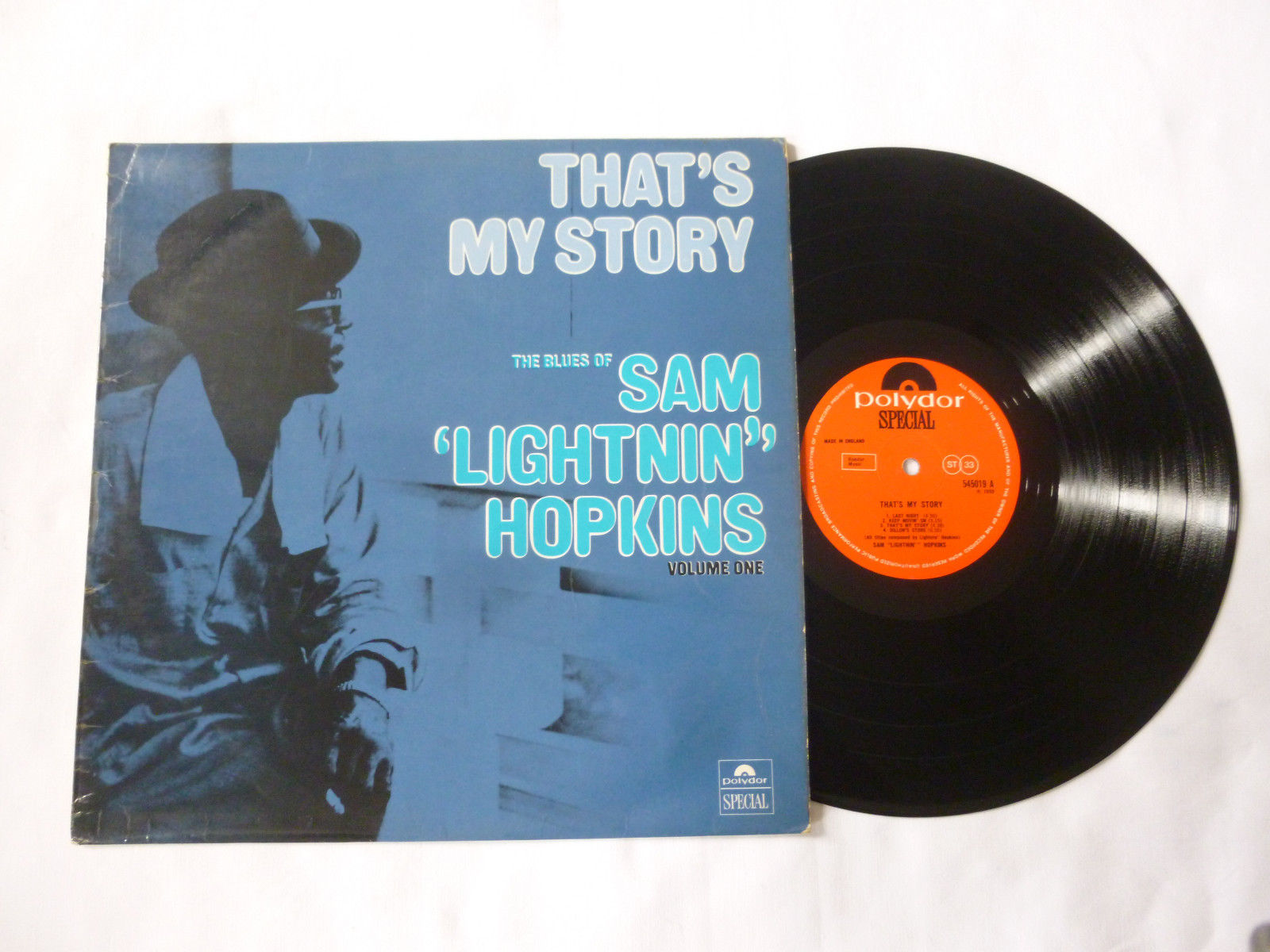 popsike.com - SAM LIGHTNIN' HOPKINS THAT'S MY STORY 1969 UK BLUES