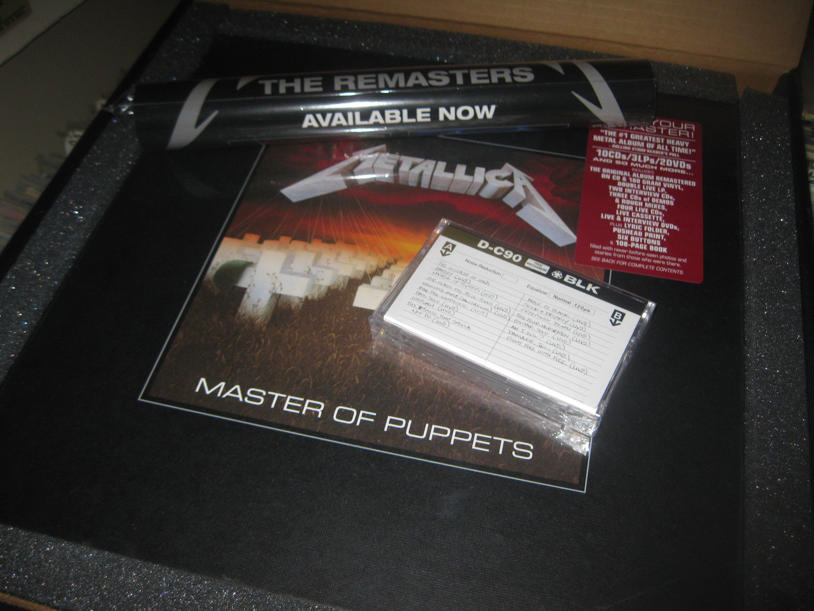 popsike.com - Metallica DELUXE Master Of Puppets # BOX SET W