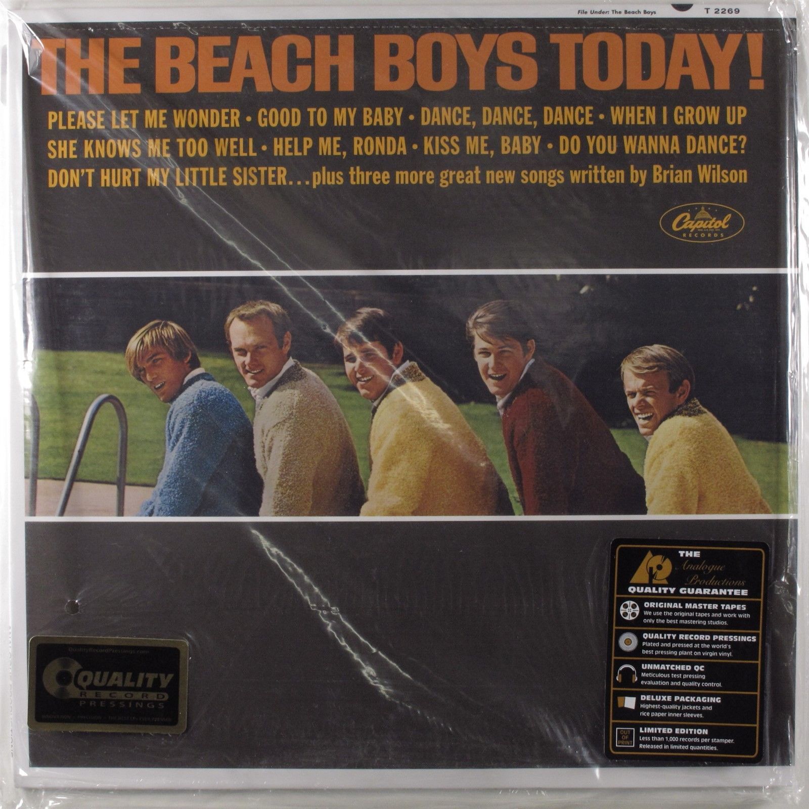 好評在庫アナログプロダクション The Beach Boys Holland 2LP 洋楽