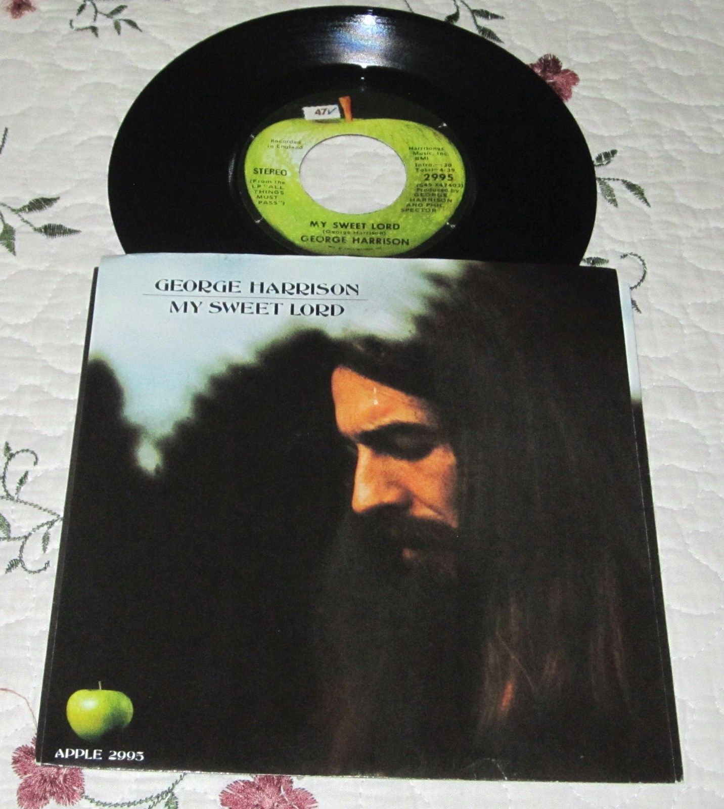 Popsike Com George Harrison My Sweet Lord Isn T It A Pity Vinyl 45