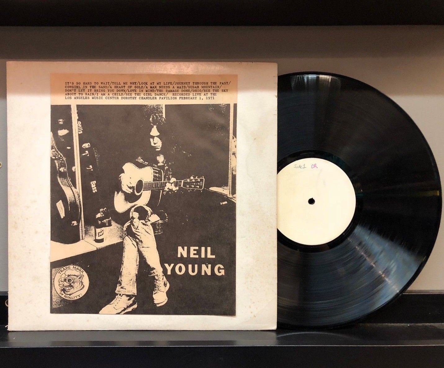 popsike.com - NEIL YOUNG...LIVE AT L.A. MUSIC CENTER...02/01/71