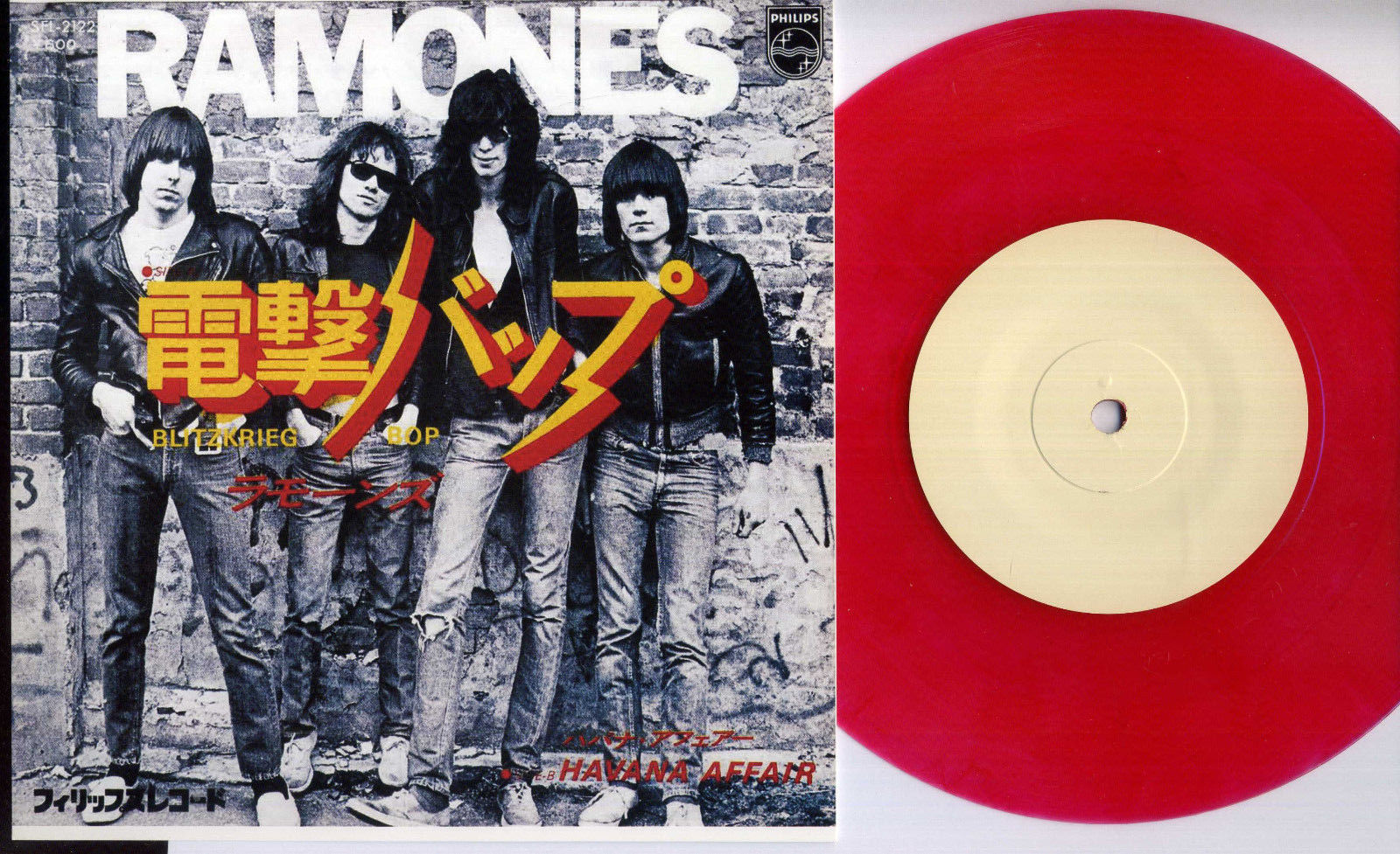 popsike.com - THE RAMONES 'Blitzkrieg Bop' - 45 Philips RED Vinyl